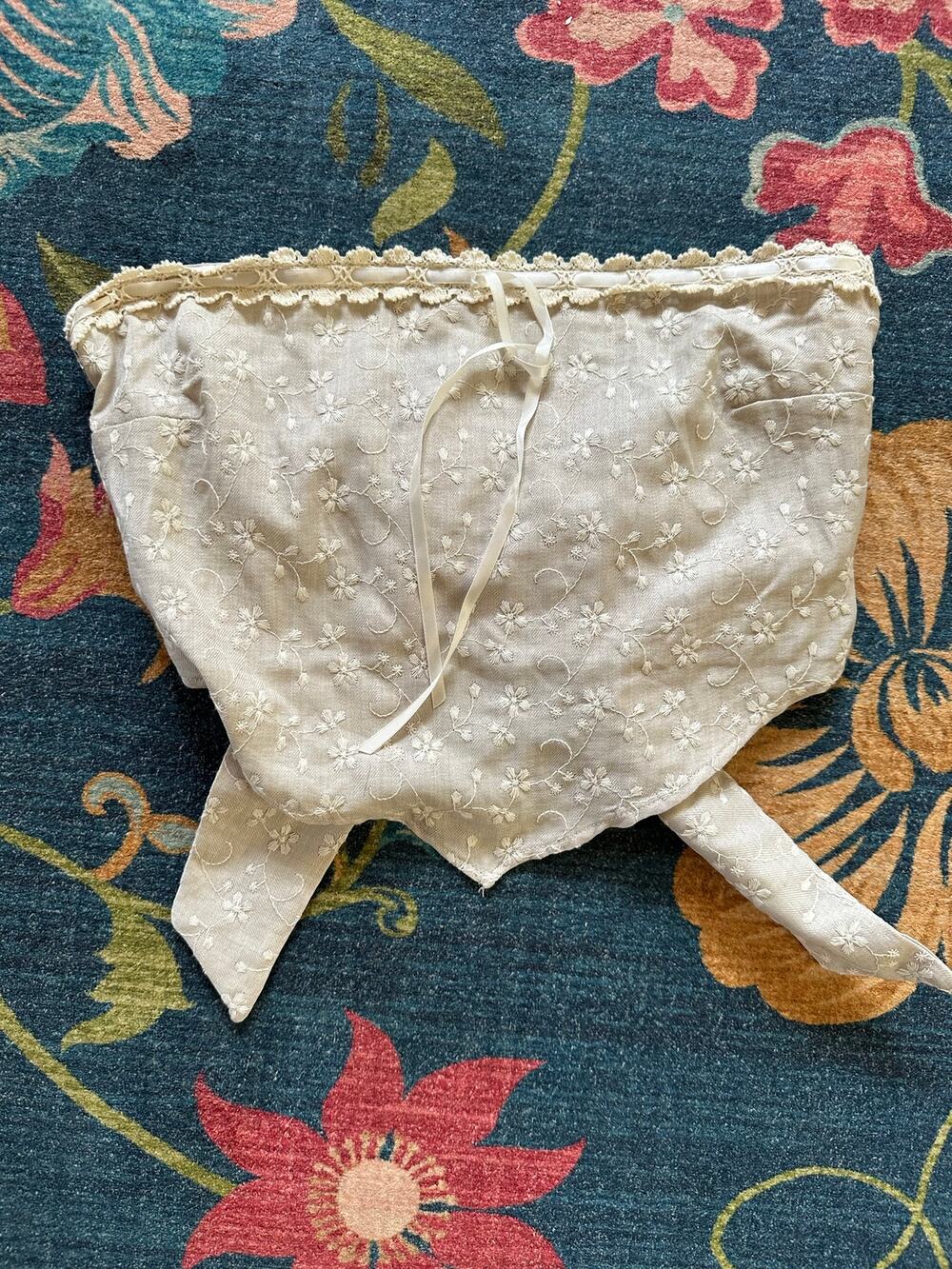 NWOT Altar'd State Strapless Embroidered Hankerchief Tank Size Medium